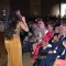 Sona Mohapatra was seen interacting with the audience at Etihad Jet Collaboration Event