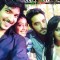 The cast of Veera get a selfie at the Iftaari Party