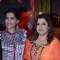 Sonam Kapoor poses with Farah Khan at the Promotion of Khoobsurat
