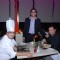 Rushad Rana snapped with the Chef and the Manager at the Lucknow Food Fest