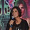 Richa Chadda addressing the audience at the Trailer Launch of Tamanchey