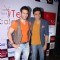 Mazher Sayed poses with a friend at Telly House Calendar Launch