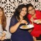 Hina Khan with Neelima Tadepalli and Neha Saroopa at the celebration