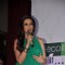 Sonali Bendre addressing the audience at the Launch of Orliflame Products