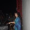 Twinkle Khanna was snapped getting in her car at PVR