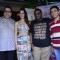 Ramesh Taurani, Tammanah and Farhad at the Special Sale of Garments of the movie Entertainment