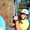 Bhavya Gandhi tries his hand on mountain climbing at the Launch of the 10th Planet-Happy Planet