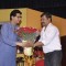 Raj Thackeray felicitating Sanjay Narvekar with a Bouquet of flowers
