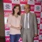 Dia Mirza poses with Nari Hira at the Launch of New Savvy Cover