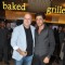 Shah Rukh Khan and Anupam Kher pose for the media at the Trailer Launch of Ekkees Topon Ki Salaami