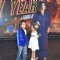 Farah Khan with her Children at the Trailer Launch of Happy New Year