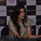 Kriti Sanon addresses the media at Lakme Fashion Week Winter/ Festive 2014 Day 2