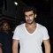 Arjun Kapoor poses for the media at the Launch of Sanjay Kapoor's Movie 'Tevar'