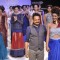 Geeta Basra with Sougat Paul for his collection, 'Soup' at the Lakme Fashion Week