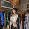 Roshni Chopra poses for the media at the Launch of her Fashion Label