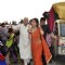 Shilpa Shetty spotted with her father at the Visarjan of Lord Ganesha