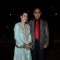 Puneet Issar and his wife were at Nikitan Dheer and Kratika Sengar's Wedding Reception
