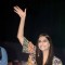 Sonam Kapoor waves out to her fans at the Promotions of Khoobsurat in Delhi