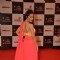 Dimple Jhangiani shows off her outfit at the Indian Telly Awards