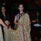Dia Mirza wearing a designer saree at the Store Launch of Shyamal Bhumika