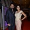 Swapnil Joshi poses with Sai Tamhankar at Medscapeindia Awards 2014
