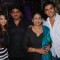 Rajan Shahi poses with Mishkat Varma and Adaa Khan on the set of Itti Si Kushi