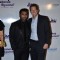 Sachin Joshi poses with a delegate at the Launch of Planet Hollywood