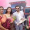 Divyanka Tripathi and Karan Patel at the Opening of Aradhana Fashions