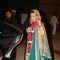 Dia Mirza waves to the camera at her Wedding Ceremony