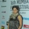 Zoya Akhtar poses for the media at the Closing Ceremony of 16th MAMI Film Festival