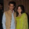 Sharman Joshi along with wife was snapped at Aamir Khan's Diwali Bash
