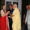 Narendra Modi greets Nita and Mukesh Ambani at the Launch of HN Reliance Foundation Hospital
