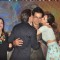 Shahrukh Khan and Deepika kiss Sonu Sood at the Song Launch of Happy New Year