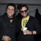 Govinda and Saif Ali Khan pose for the media at Happy Ending Media Interactions