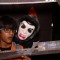 Bhavesh Balchandani poses with a Vampire character at India Forums Halloween Bash