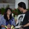 Shahrukh Khan receives a gift from a fan on his Birthday