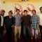 Team of P.K. poses for the media at the Song Launch