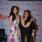 Mahira Khan poses with a guest at Mumbai