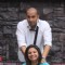 Ali Quli Mirza gives a massage to Dimpy Ganguly Mahajan in Bigg Boss 8