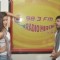 Mannara and Karanvir were seen at the Promotions of Zid on Radio Mirchi 98.3 FM