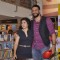 Arunoday Singh poses with Nidhie Sharma at her Book Launch