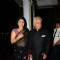 Ramesh Sippy with wife Kiran Juneja at Arpita Khan's Wedding Reception
