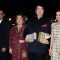 Karisma Kapoor with father Randhir Kapoor, Aunt Reema and Uncle Mohan Jain