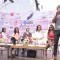 Milind Soman addresses the Launch of the 3rd Edition of Pinkathon