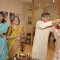 Amol Palekar snapped feeding cake to his daughter at his Art Exhibition