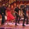 The cast of Action Jackson on Comedy Nights with Kapil