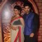 Gurmeet Choudhary and Debina Bonnerjee Choudhary pose for the media at Zee Rishtey Awards