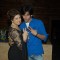 Shashank Vyas poses with Vahbbiz Dorabjee Dsena at her Birthday Bash