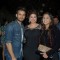 Karan Tacker and Krystle Dsouza pose with Vahbbiz Dorabjee Dsena at her Birthday Bash