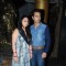 Pulkit Samrat poses with wife Shweta at Richa Chadda's Birthday Bash